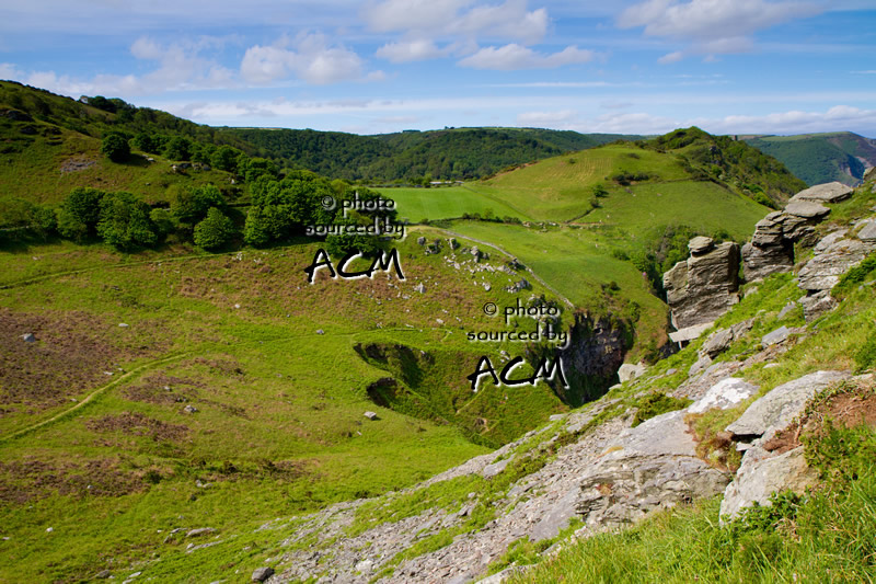 Valley of the rocks near Lynton